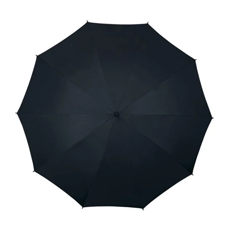 Grand parapluie droit D.120cm Falcone - Noir-1