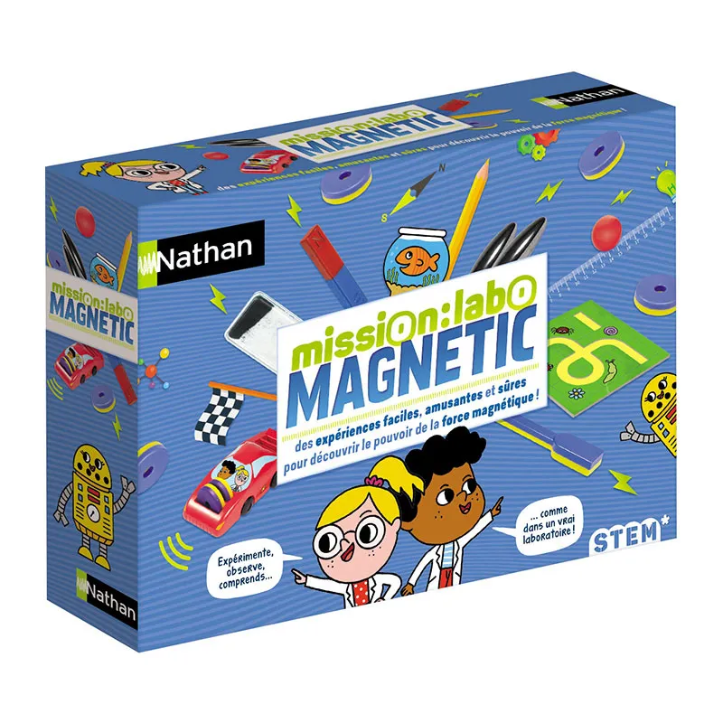 Jeu éducatif Mission labo magnetic 17pcs - 6+-0