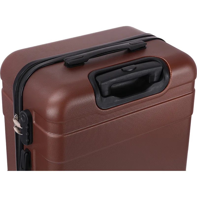 Set de 3 valises Lyra 55/65/75 cm - 43/65/94,5L - Coffee-6