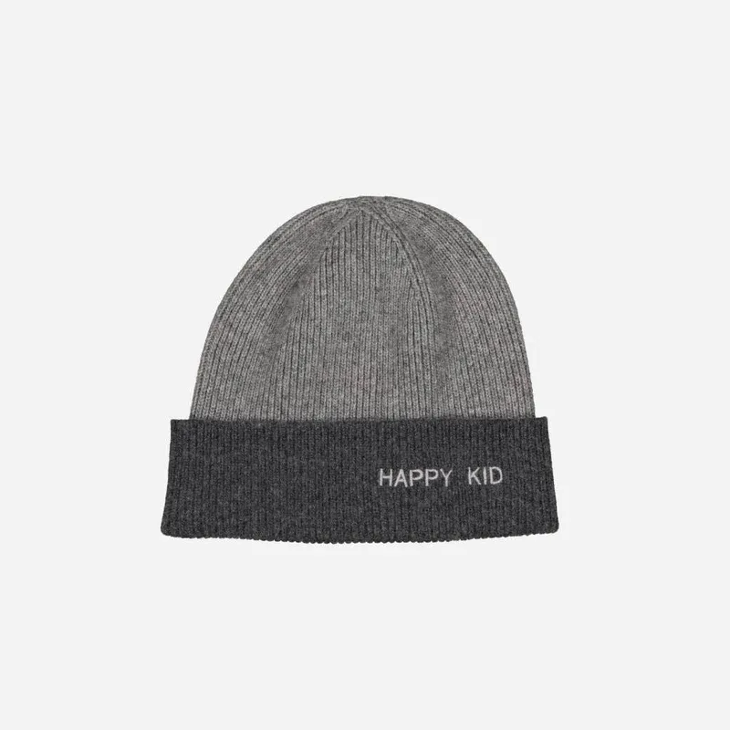 Bonnet Enfant Happy Kid - Gris-0