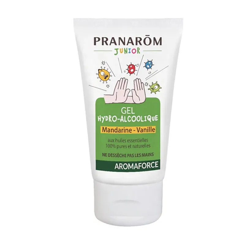 Gel hydro-alcoolique HE Mandarine-Vanille - 50ml-0
