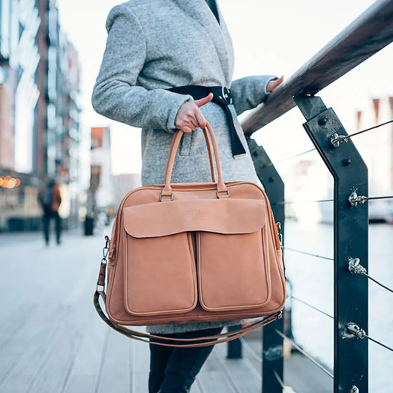Couffin nomade/Sac à langer Porcini - 48x77cm-12
