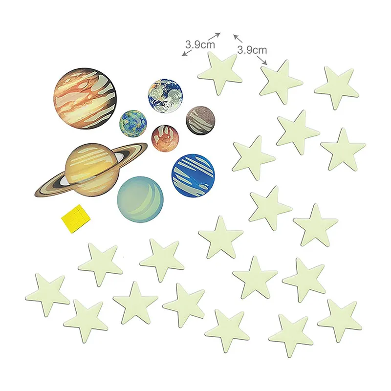 9 Planètes  Supernova & 20 Étoiles Phosphorescentes - 3+-5