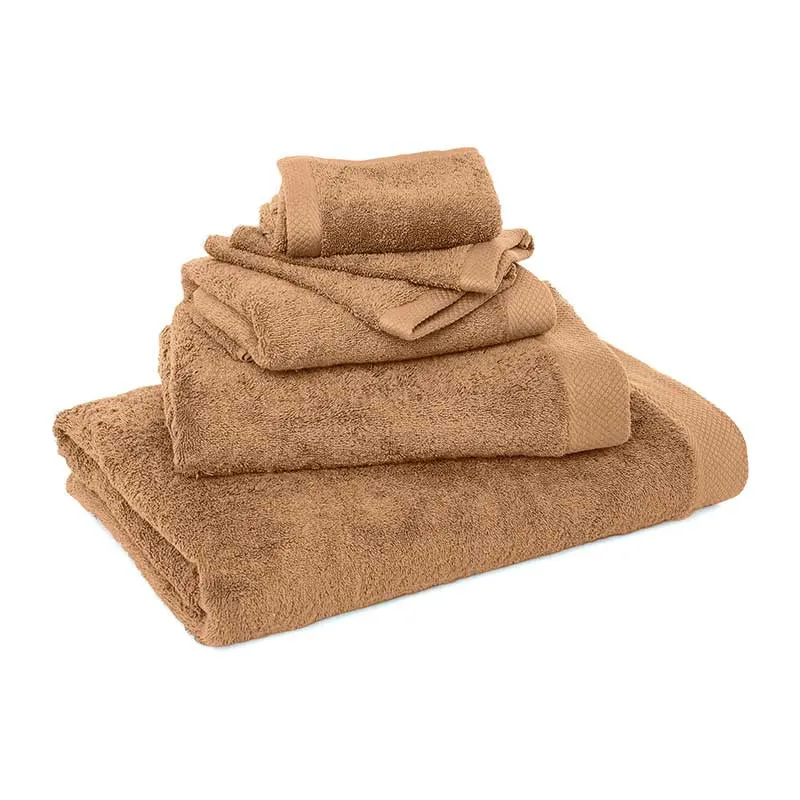 Serviette de toilette Coton Camel - 50x100cm-1