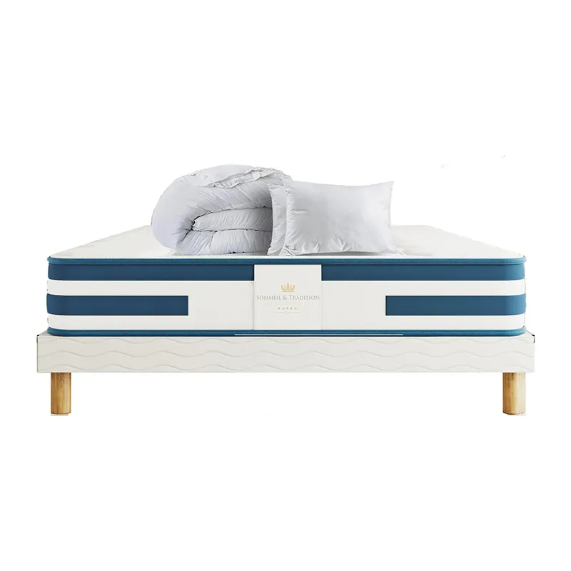 Matelas Balthazar + sommier + 2 oreillers + 1 couette-1