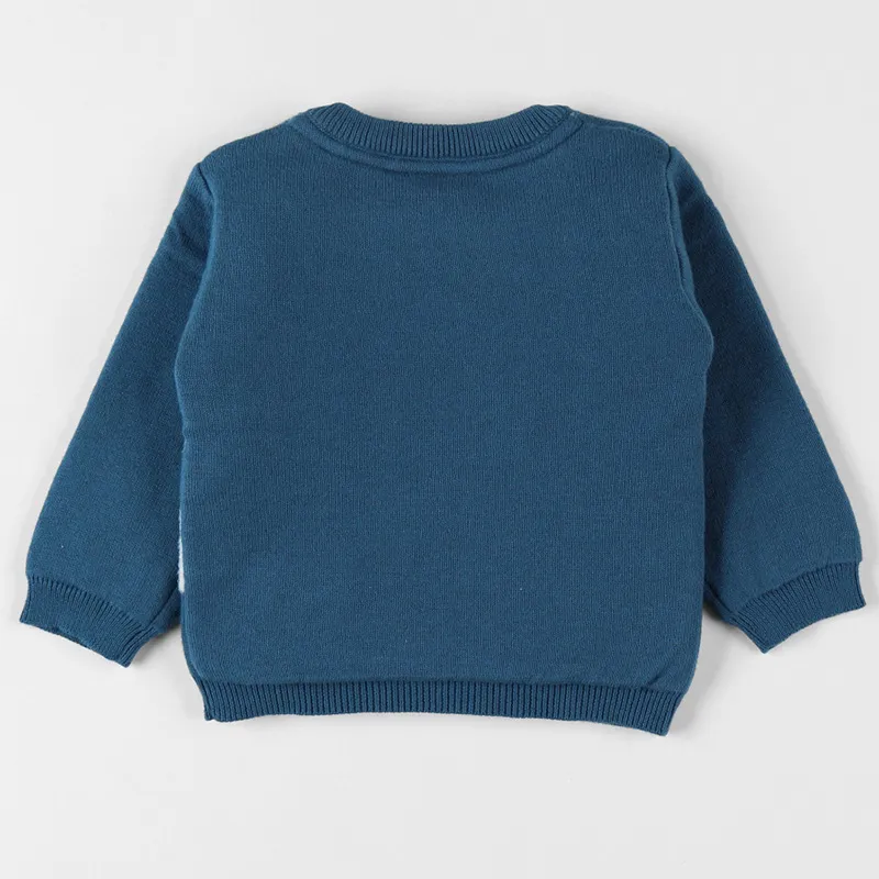 Pull Dinos - Bleu canard-2