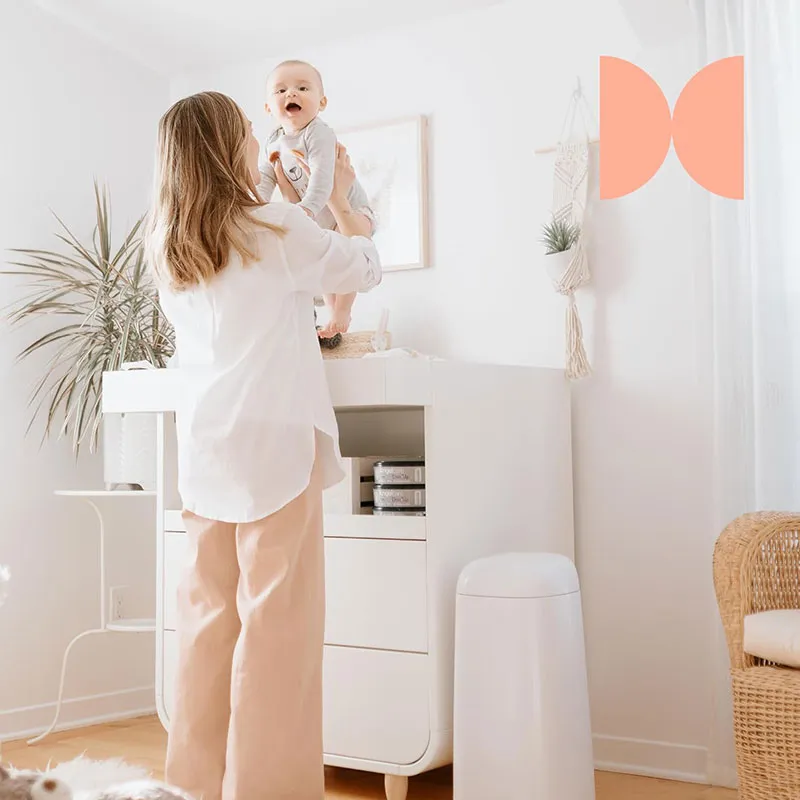 Starter pack Poubelle à couches Dress Up avec 6 recharges-10