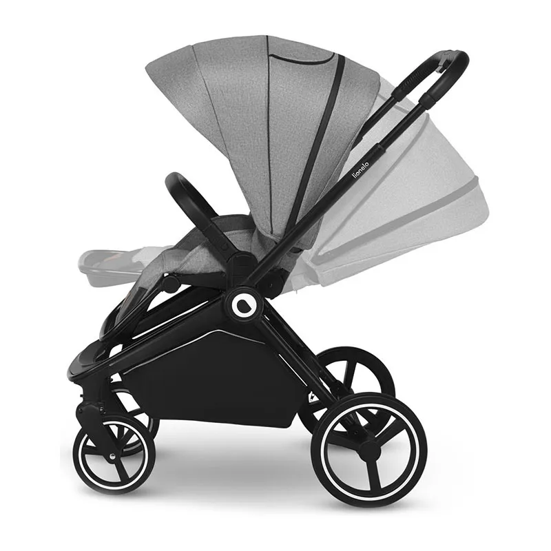 Duo Poussette Mika + Nacelle Grey Stone - 0m+-5