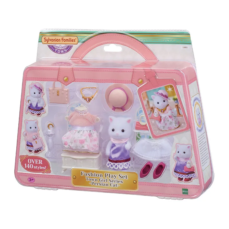 Valisette de mode Grande soeur chat persan - 11pcs-4