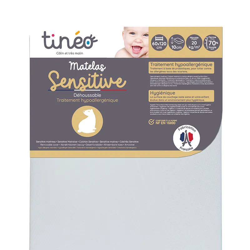 Matelas Sensitive - 60x120x10cm-3