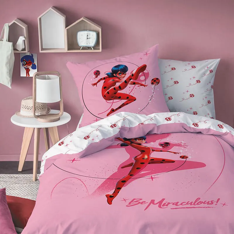 Parure 2pcs Miraculous Ladybug Shadow - 140x200cm-0