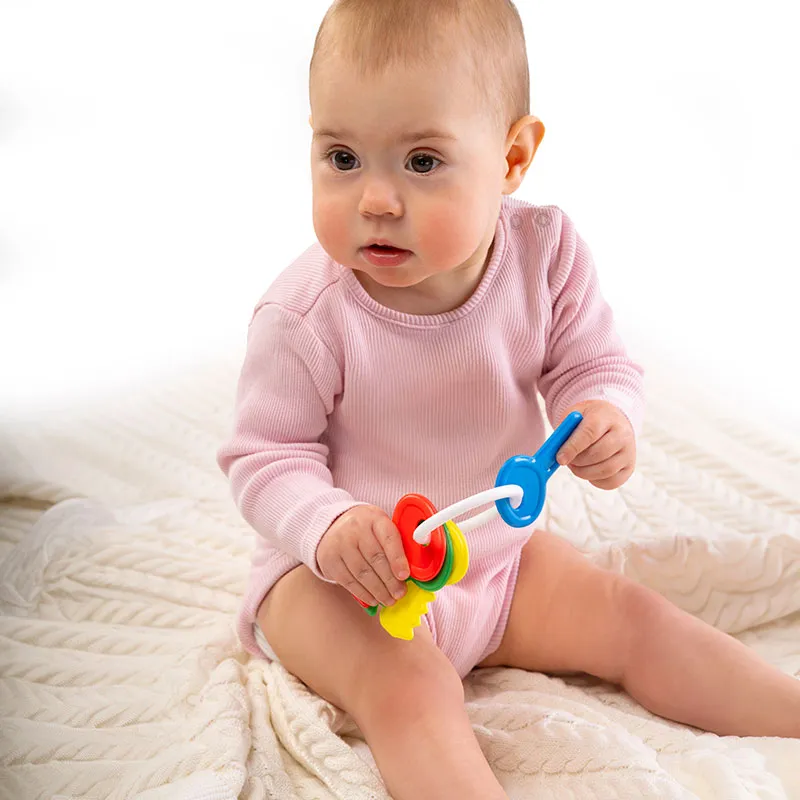 Hochet bébé en forme de clés - 0m+-1