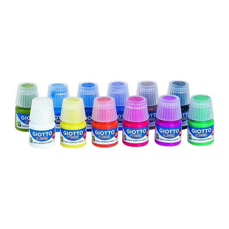 12 Pots de peinture acrylique - 25ml-0