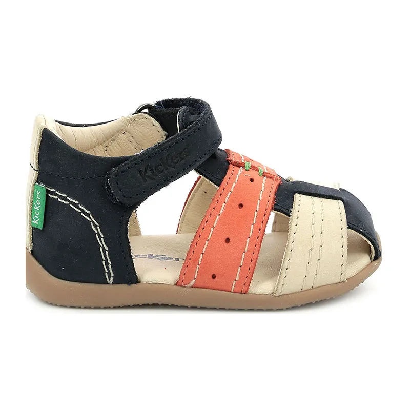 Sandales Bigbazar-2 - Marine/Beige-0
