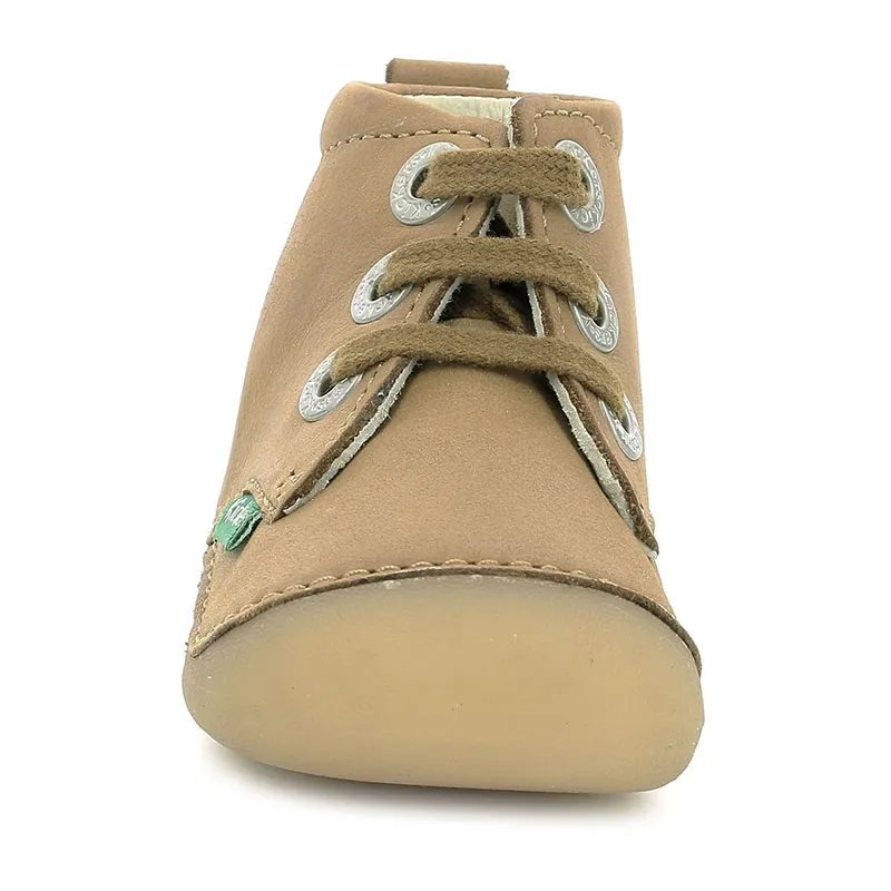 Botillons lacets Soniza - Camel-2