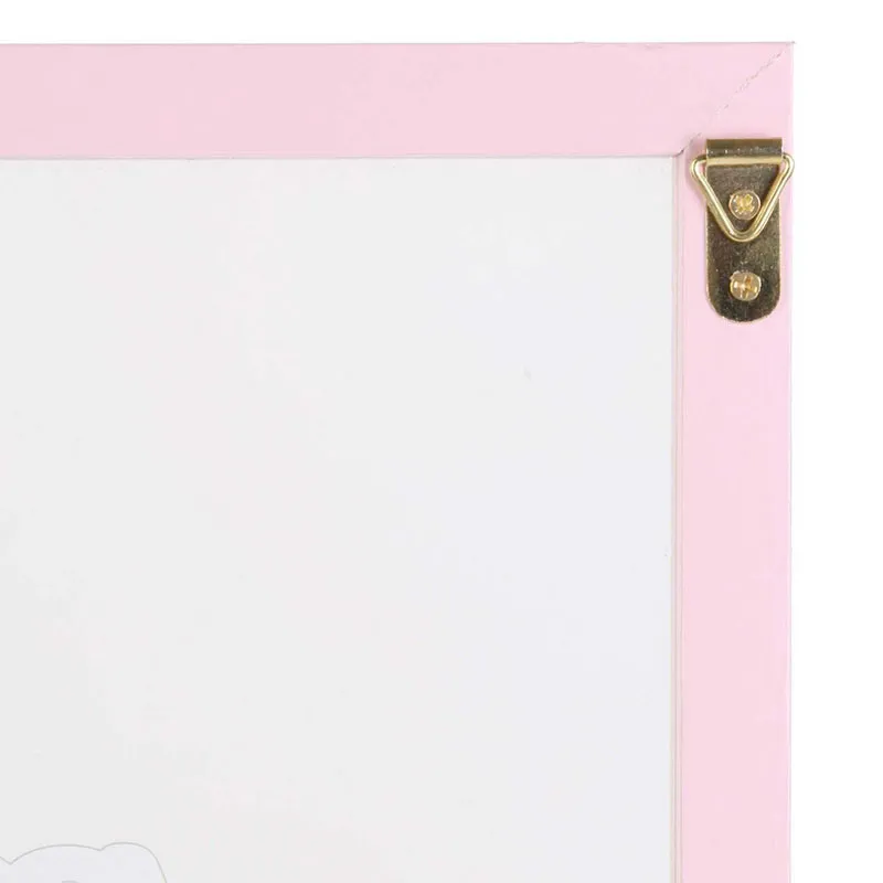 Cadre les règles de la chambre Rose - 40x1,6x60cm-3