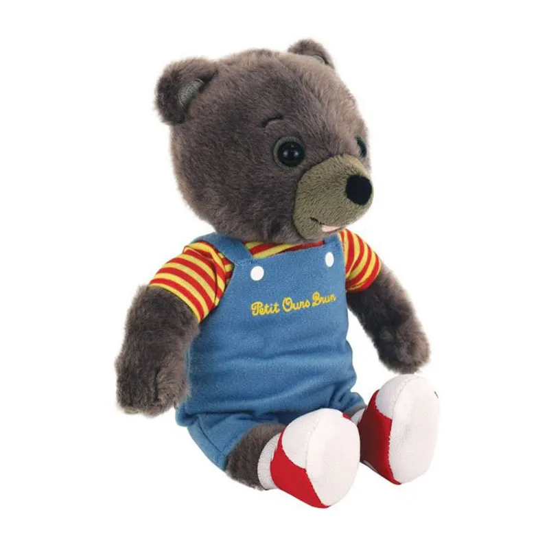 Peluche Petit Ours Brun - 22cm-1