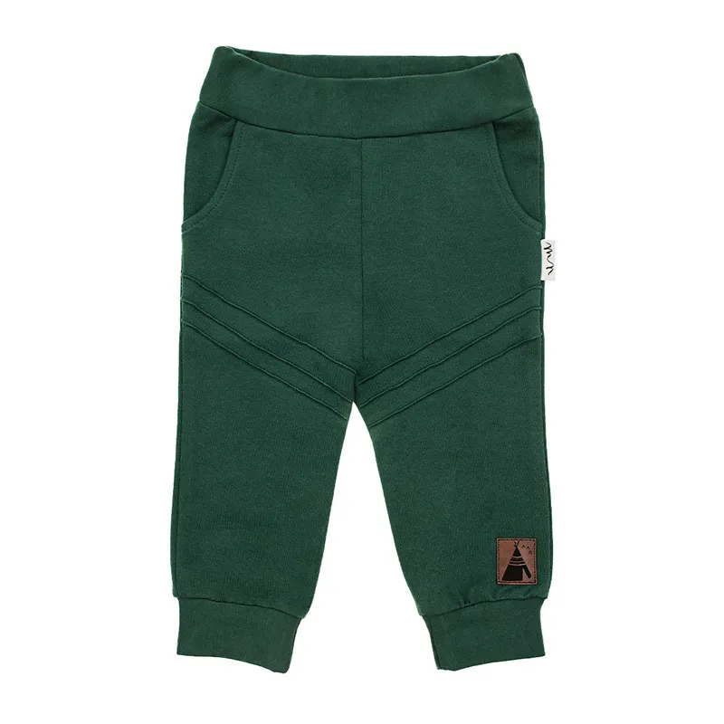 Pantalon Jogging - Vert Bouteille-0