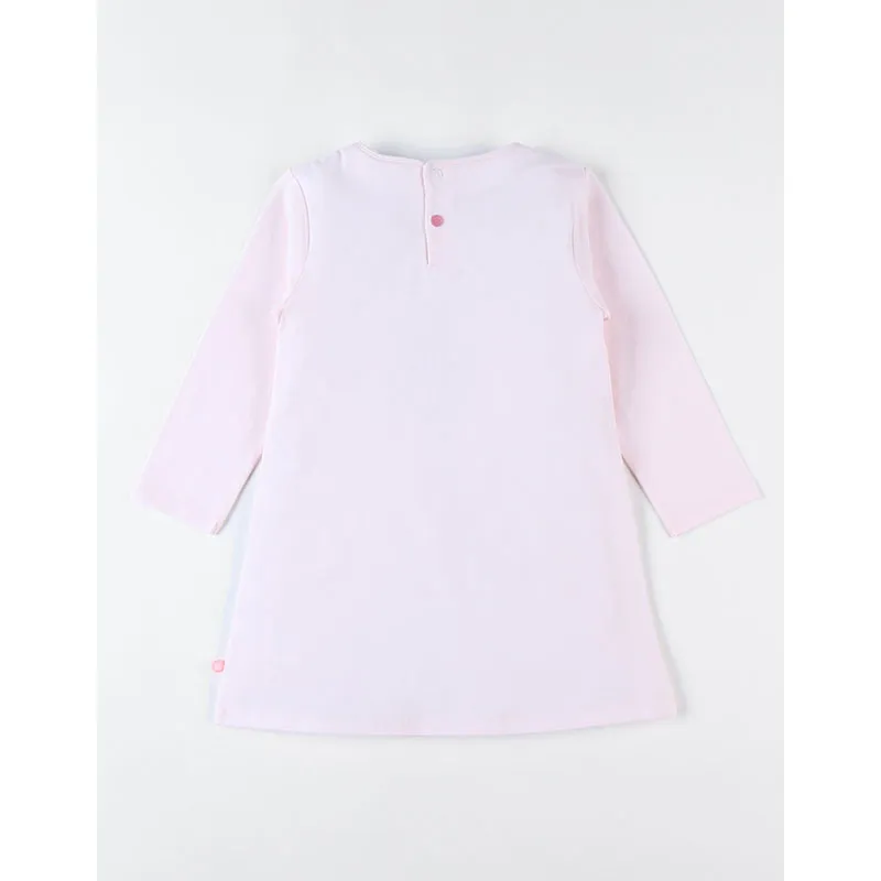 Robe de nuit Oiseaux - Rose-3