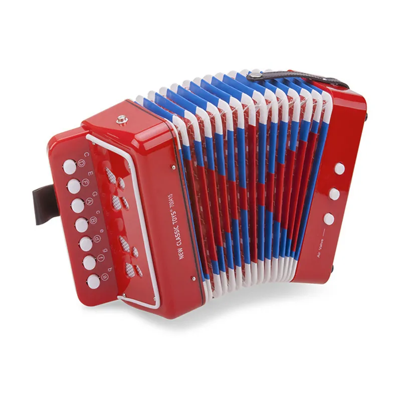 Accordéon Rouge 7 touches - 36m+-1