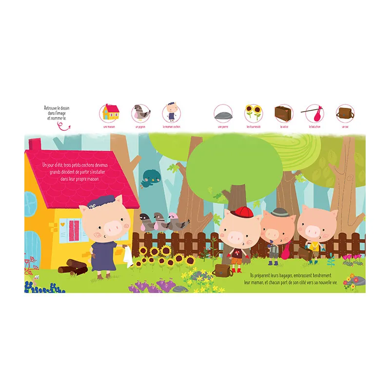 Les trois petits cochons - 3+-1