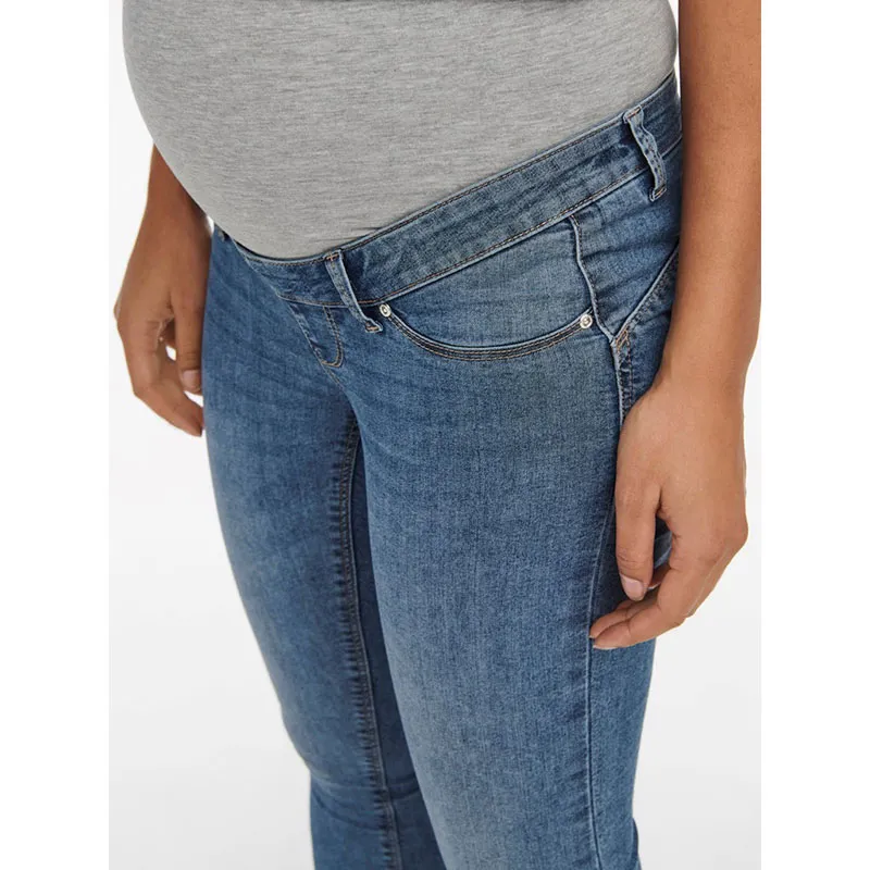 Jeans de grossesse Olmiris - Bleu clair-3