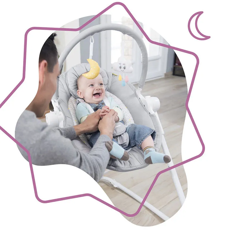 Transat Compact'Up Candy + Veilleuse murale - 0m+-6