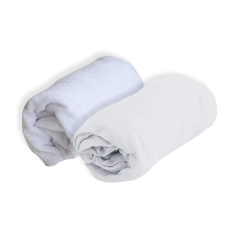 Drap-Housse + 1 Alèse - Blanc-0