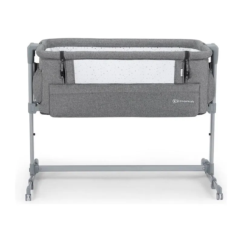 Berceau Co-dodo Nomade Side2Bed Gris mélange - 0m+-3