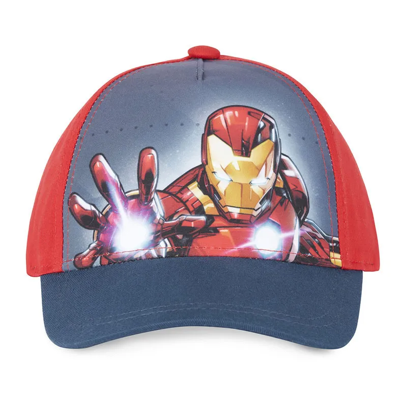 Casquette Enfant Marvel Iron Man Pièce - Rouge/Noir-0