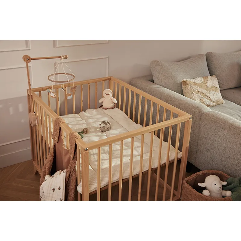 Mobile Bébé Bois Ferme - 20x20cm-7
