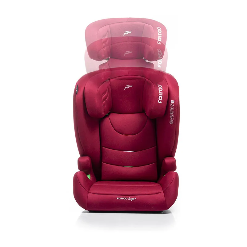 Siège-auto I-SIZE/ISOFIX Raga Fix 100-150cm - Rouge chiné-6
