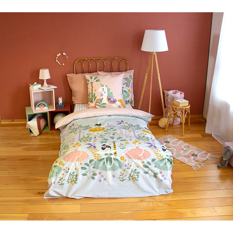 Parure 2pcs Coton Licorne-2