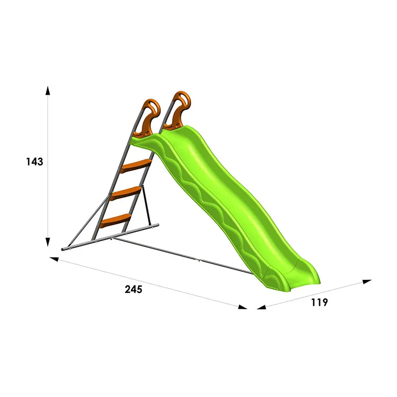 Toboggan Danou 2,15m - 3+-3