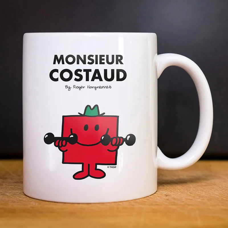 Mug Monsieur costaud - Blanc-0