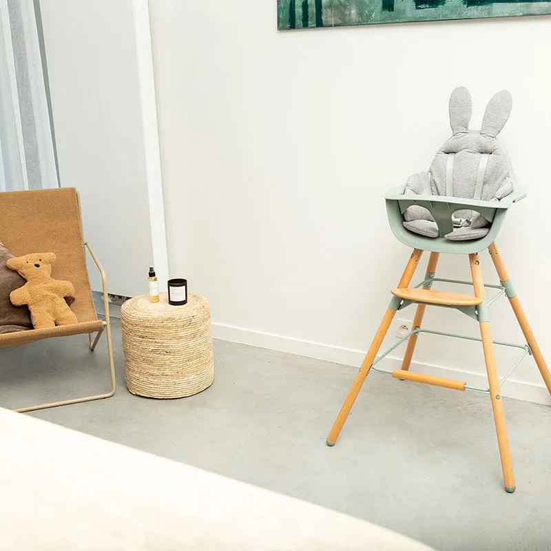 Chaise haute évolutive Evolu 2 Naturel/Menthe - 6m+-7