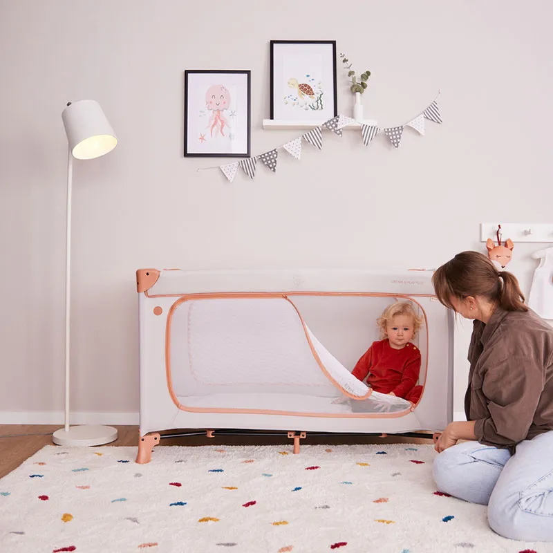 Lit parapluie Dream N Play Plus Dusty Blue - 0m+-9