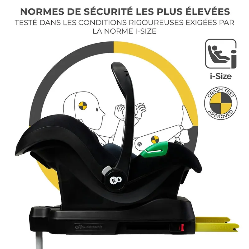 Siège-auto Mink Pro I-Size 40-75cm + Base Isofix - Noir-2