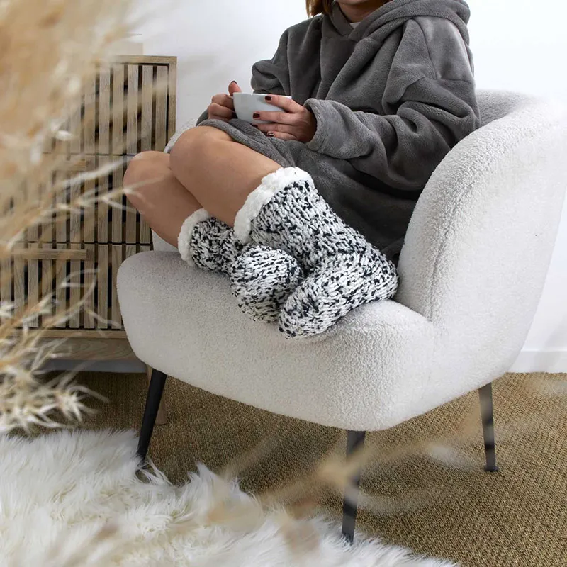 Chaussette tressée int. Sherpa-0