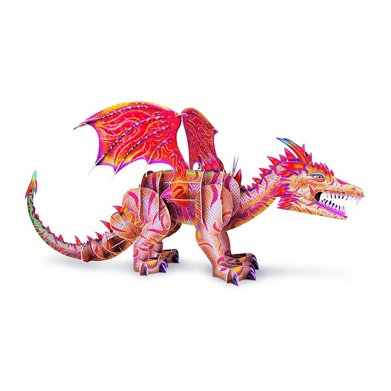 Construis en 3D ton Dragon géant - 6+-1