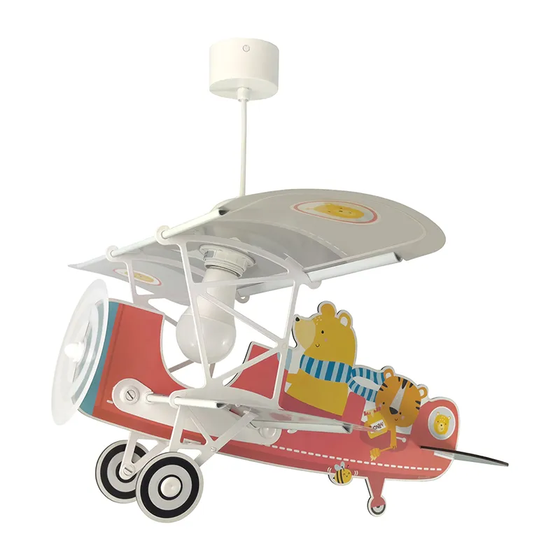 Lustre Avion Petit Ours Teddy - 64x47x25cm-0
