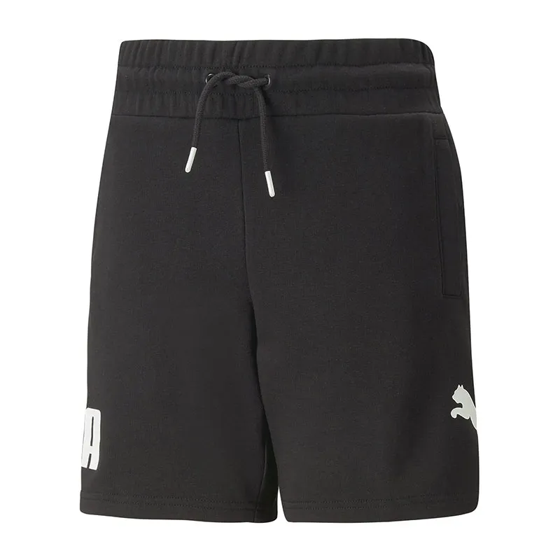 Short Garçon Power Puma - Noir-0