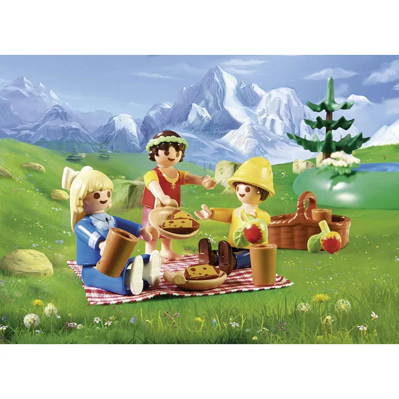 Heidi Peter & Clara Lac du cristal 74pcs Heidi - 4+-2