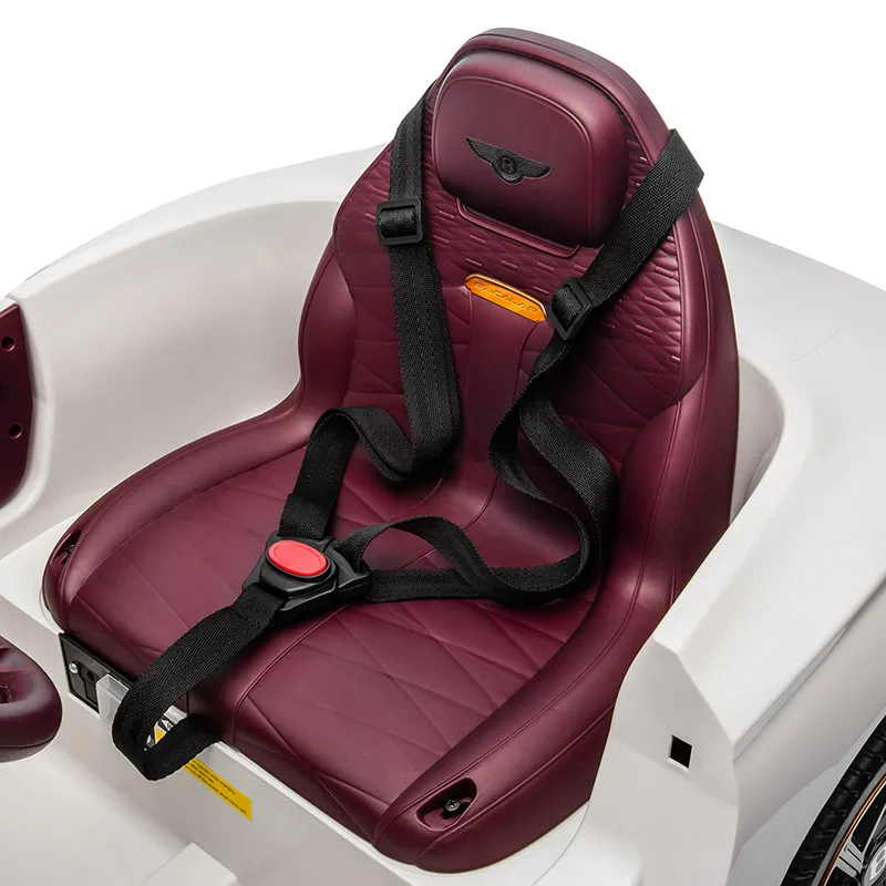 Voiture élec. Bentley Bacalar Blanc - 36m+-7
