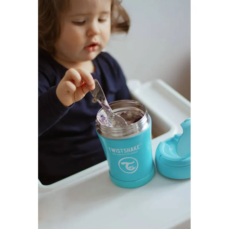 Contenant isotherme Alimentaire Bleu - 350ml-4