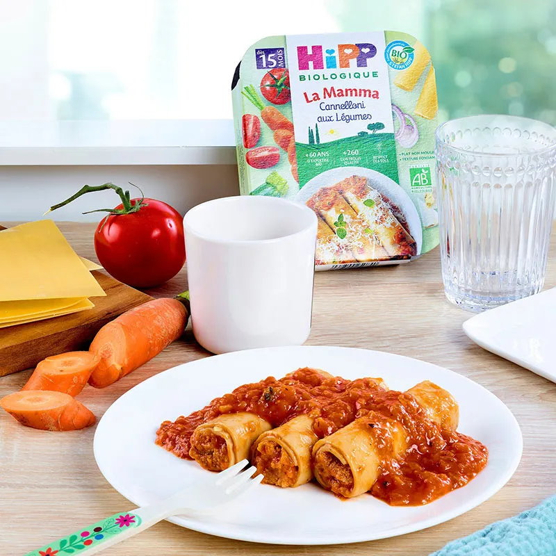 3 Assiettes Cannelloni aux légumes BIO - 3x250g-1