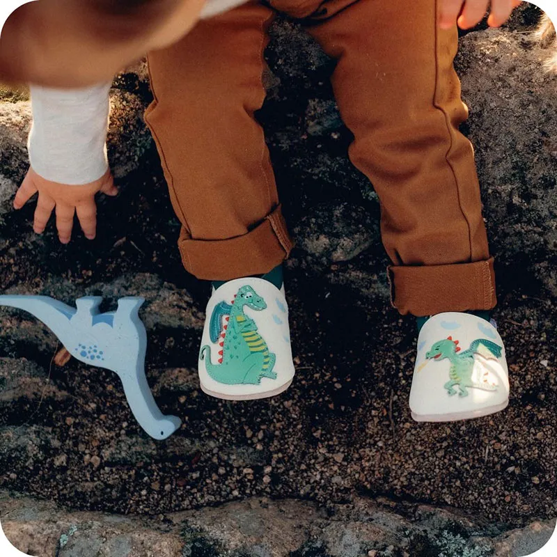 Chaussons cuir Dragon-2
