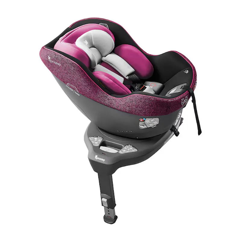 Siège-auto 360° Modul Two i-Size/Isofix 40-105cm - Rose-4