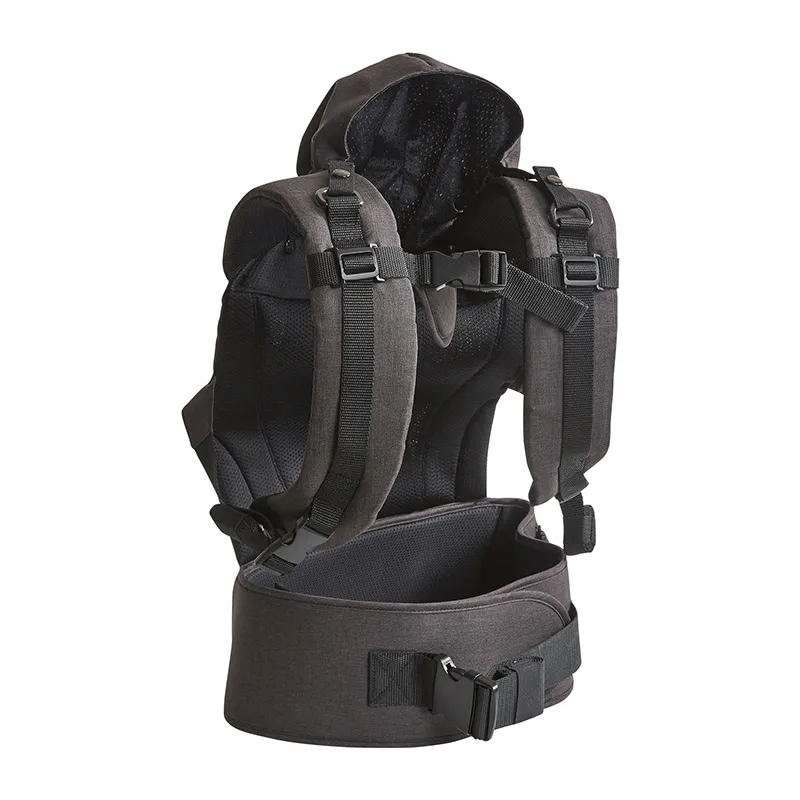 Porte-bébé physiologique - Noir-1
