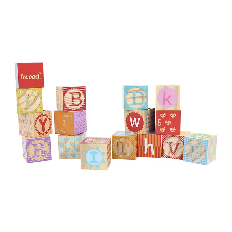 Cubes à empiler ABC & Formes - 12m+-0